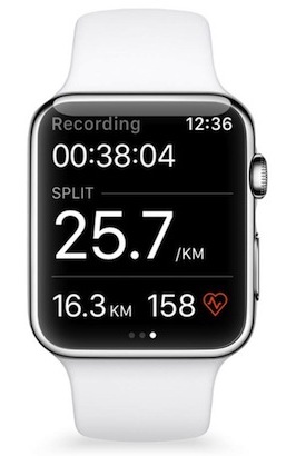 Strava on apple watch cheap series 4